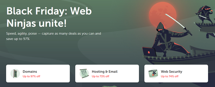 NameCheap黑色星期五优惠2021 - 域名注册转入和SSL证书邮局等