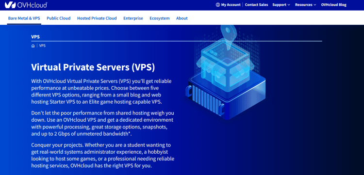 OVHCloud高防VPS介绍和套餐整理 最高1G带宽